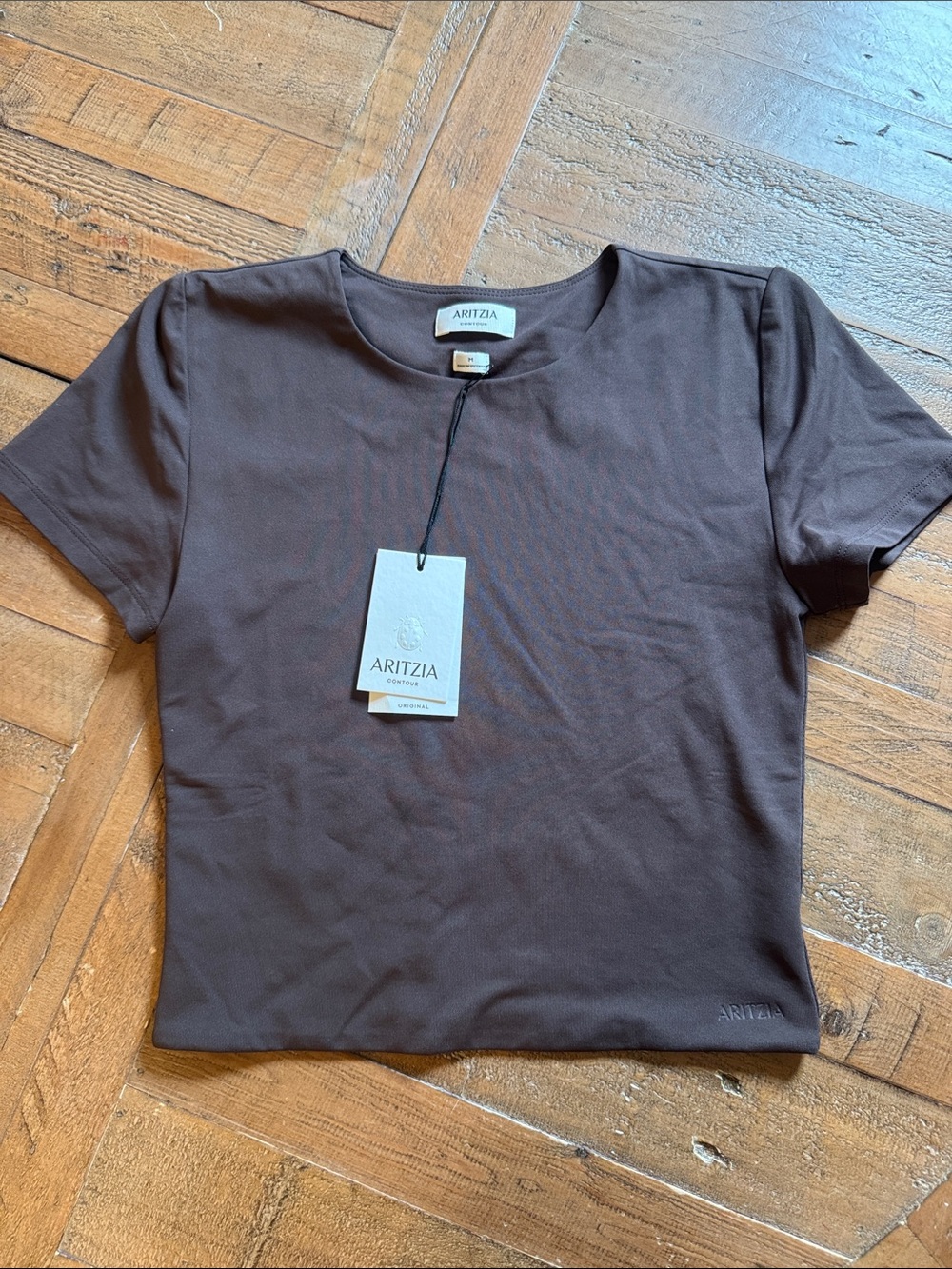 Aritzia Brown Tee